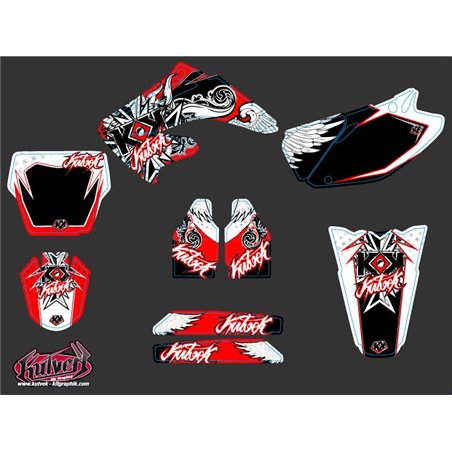 Kit Deco Moto Cross Demon Honda 125 CR