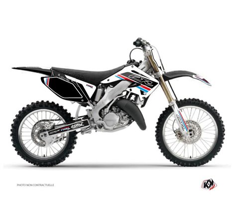 Kit Deco Moto Cross First Honda 125 CR Blanc