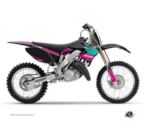 Kit Deco Moto Cross Nasting Honda 125 CR Turquoise