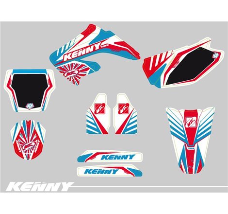 Kit Deco Moto Cross Kenny Honda 125 CR