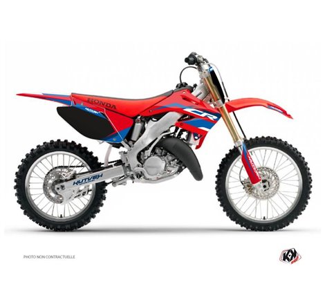 Kit Deco Moto Cross League Honda 125 CR Rouge