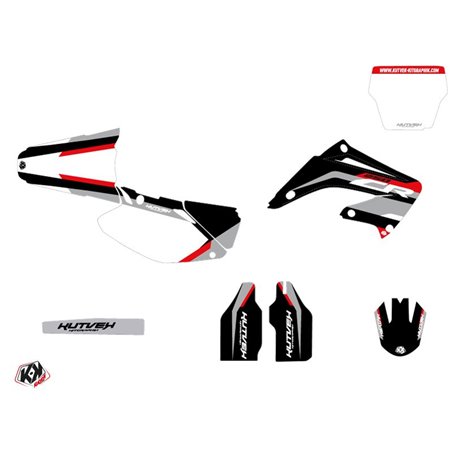 Kit Deco Moto Cross League Honda 125 CR Noir