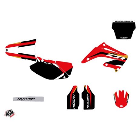 Kit Deco Moto Cross League Honda 125 CR Gold