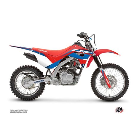 Kit Deco Moto Cross League Honda 125F CRF Rouge