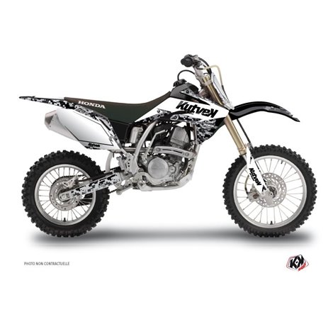 Kit Deco Moto Cross Predator Honda 150 CRF Blanc