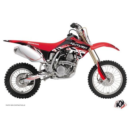 Kit Deco Moto Cross Eraser Honda 150 CRF Rouge Blanc