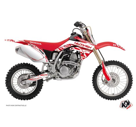 Kit Deco Moto Cross Eraser Honda 150 CRF Blanc Rouge