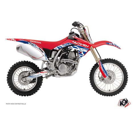 Kit Deco Moto Cross Eraser Honda 150 CRF Rouge Bleu