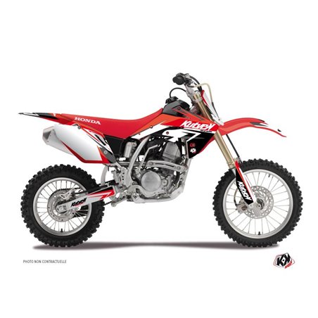 Kit Deco Moto Cross Stage Honda 150 CRF Rouge