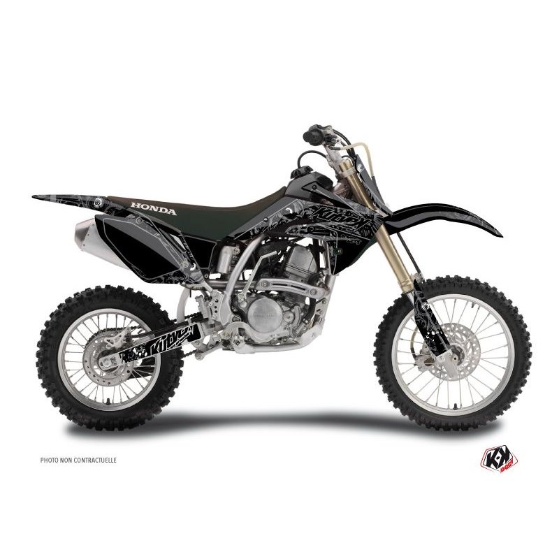 Kit Deco Moto Cross Zombies Dark Honda 150 CRF Noir