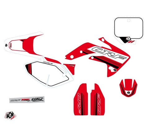 Kit Deco Moto Cross First Honda 150R CRF Rouge