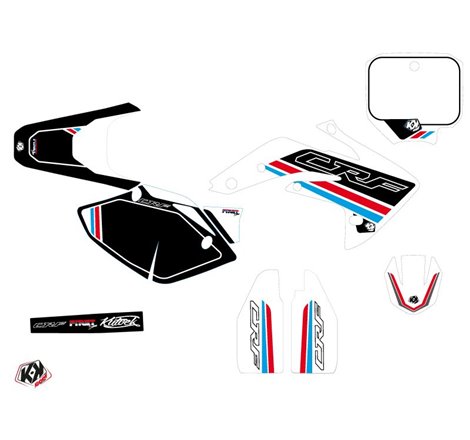 Kit Deco Moto Cross First Honda 150R CRF Blanc