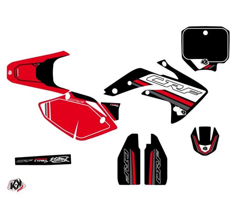 Kit Deco Moto Cross First Honda 150R CRF Noir