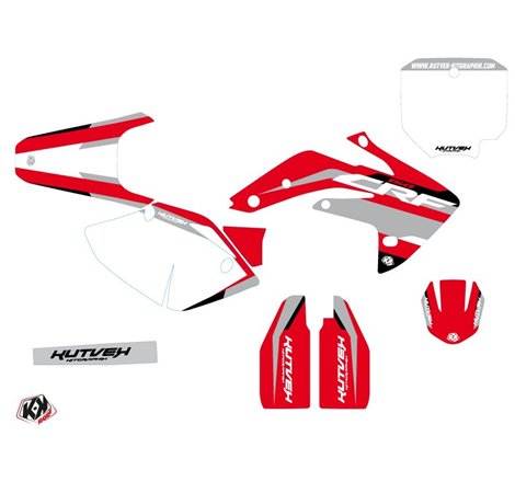 Kit Deco Moto Cross League Honda 150R CRF Gris