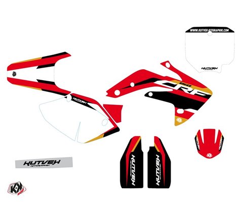 Kit Deco Moto Cross League Honda 150R CRF Gold