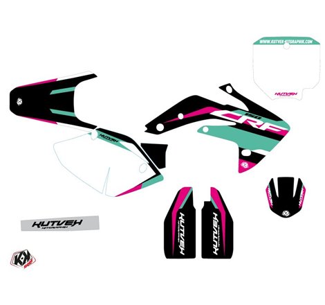 Kit Deco Moto Cross League Honda 150R CRF Turquoise