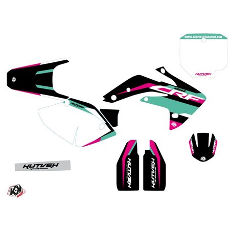 Kit Deco Moto Cross League Honda 150R CRF Turquoise