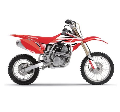 Kit Deco Moto Cross Nasting Honda 150R CRF Blanc Rouge