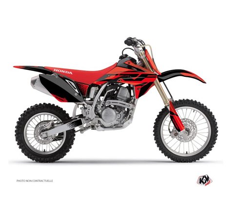 Kit Deco Moto Cross Nasting Honda 150R CRF Rouge Noir