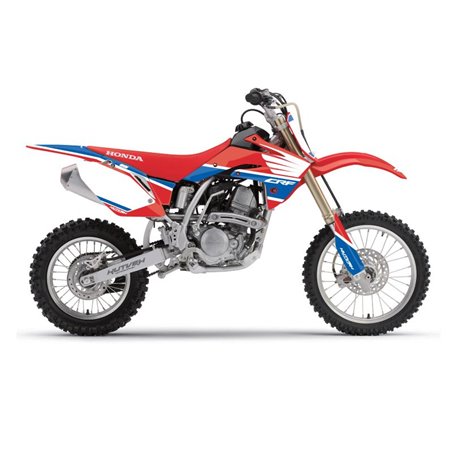 Kit Deco Moto Cross Wing Honda 150R CRF Bleu