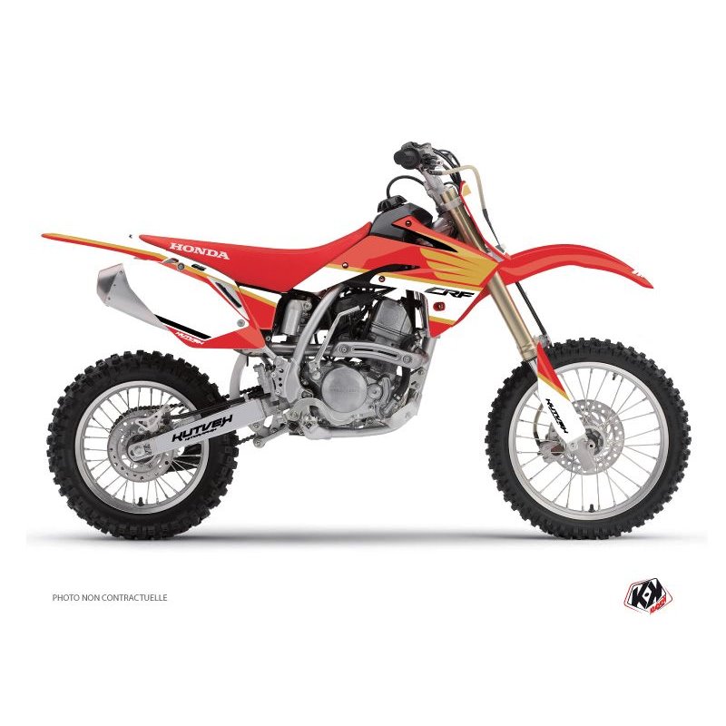 Kit Deco Moto Cross Wing Honda 150R CRF Blanc