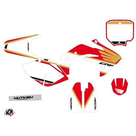 Kit Deco Moto Cross Wing Honda 150R CRF Blanc