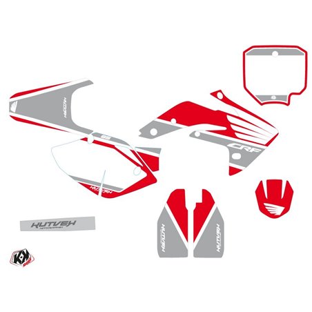 Kit Deco Moto Cross Wing Honda 150R CRF Gris