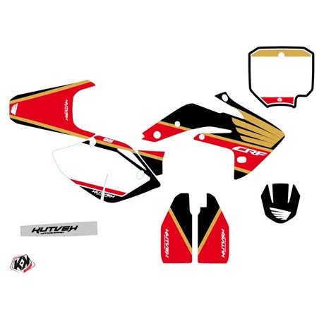 Kit Deco Moto Cross Wing Honda 150R CRF Gold