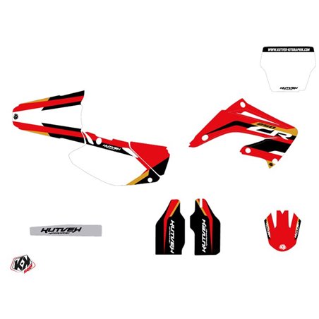 Kit Deco Moto Cross League Honda 250 CR Gold