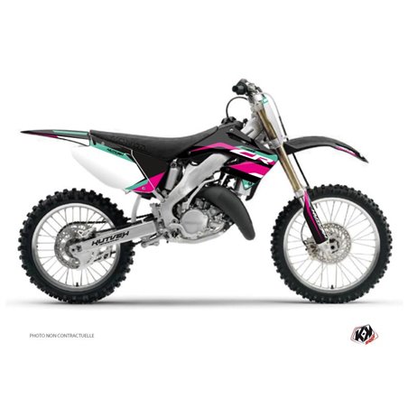 Kit Deco Moto Cross League Honda 250 CR Turquoise