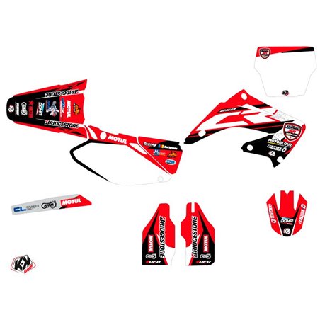 Kit Deco Moto Cross Replica Team SR Honda 250 CR 2018-2019