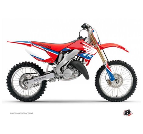 Kit Deco Moto Cross Wing Honda 250 CR Bleu