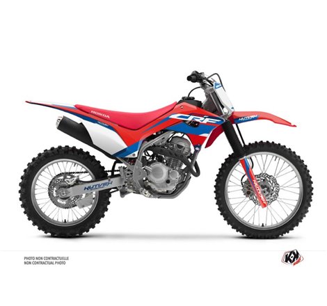 Kit Deco Moto Cross League Honda 250F CRF Rouge