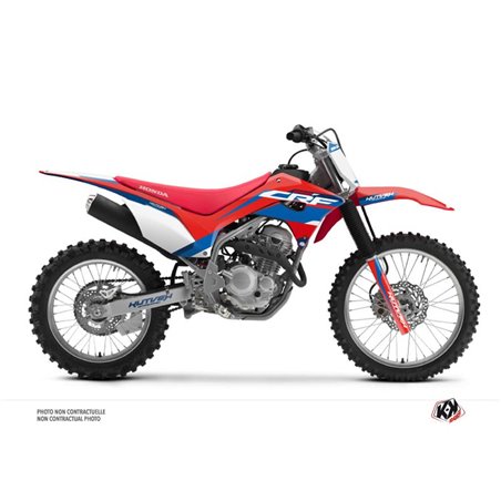Kit Deco Moto Cross League Honda 250F CRF Rouge