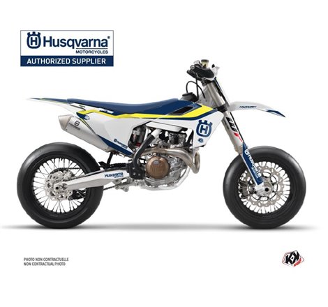 Kit Deco Moto Cross Legend Husqvarna 450 FS Bleu