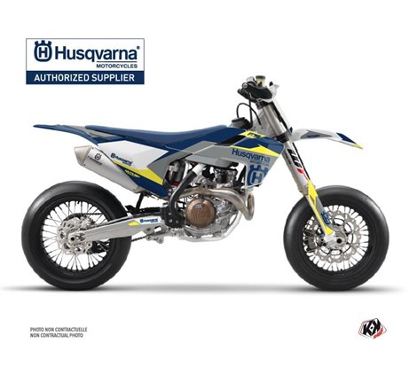 Kit Deco Moto Cross Orbit Husqvarna 450 FS Gris