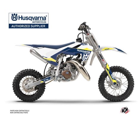 Kit Deco Moto Cross Orbit Husqvarna TC 50 Blanc