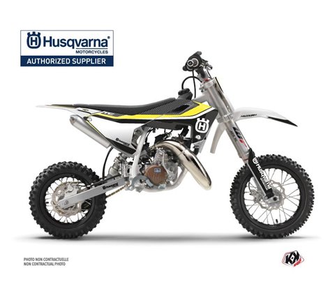 Kit Deco Moto Cross Legend Husqvarna TC 50 Noir