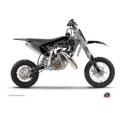 Kit Deco Moto Cross Zombies Dark Husqvarna TC 50 Noir
