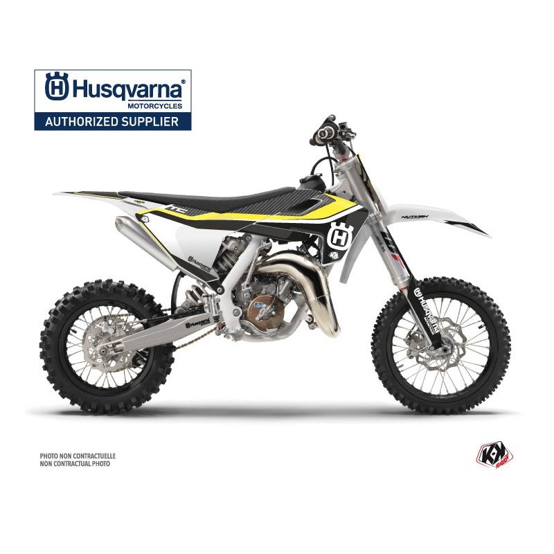 Kit Deco Moto Cross Legend Husqvarna TC 65 Noir
