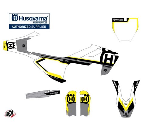 Kit Deco Moto Cross Nova Husqvarna TC 65 Noir
