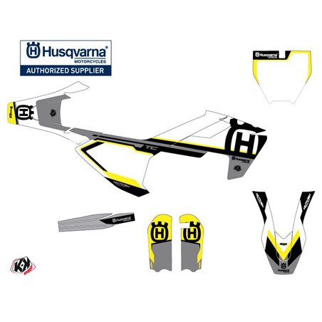 Kit Deco Moto Cross Nova Husqvarna TC 65 Noir