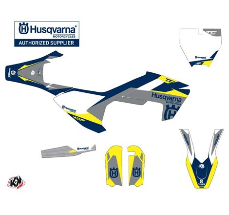 Kit Deco Moto Cross Orbit Husqvarna TC 65 Gris