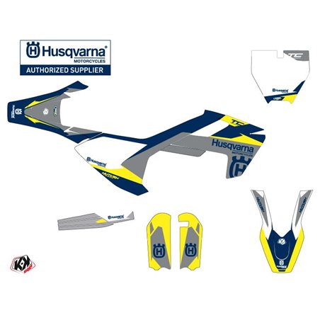 Kit Deco Moto Cross Orbit Husqvarna TC 65 Gris