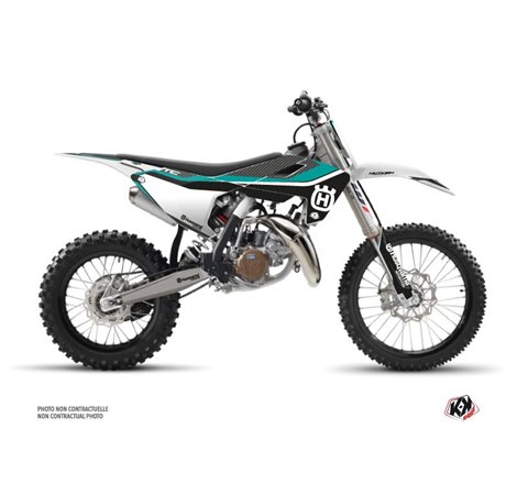Kit Deco Moto Cross Legend Husqvarna TC 85 Turquoise