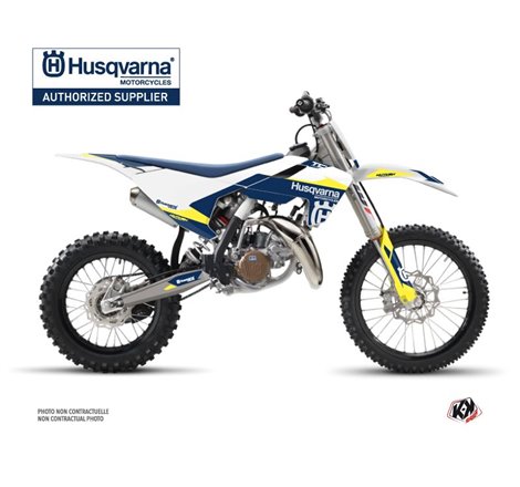 Kit Deco Moto Cross Orbit Husqvarna TC 85 Blanc