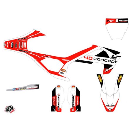 Kit Deco Moto Cross Replica BOS Husqvarna 85 TC