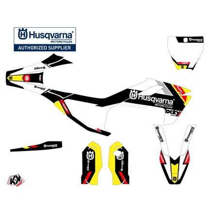 Kit Deco Moto Cross Rocky Husqvarna TC 85 Noir