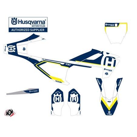 Kit Deco Moto Cross Nova Husqvarna TC 85 Bleu