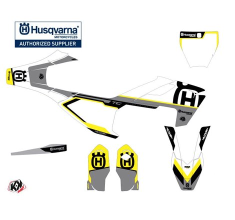 Kit Deco Moto Cross Nova Husqvarna TC 85 Noir
